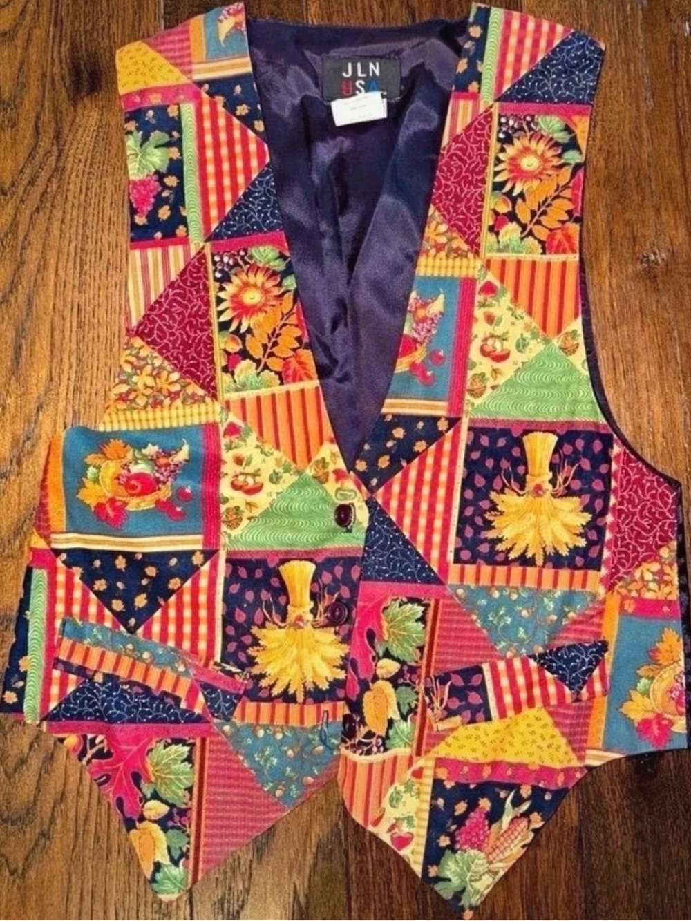 VTG JLN Fall Vest Size small
